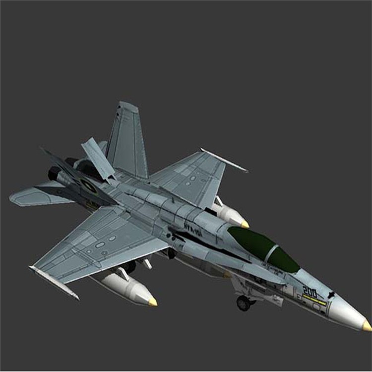 卢龙3D舰载战斗机模型