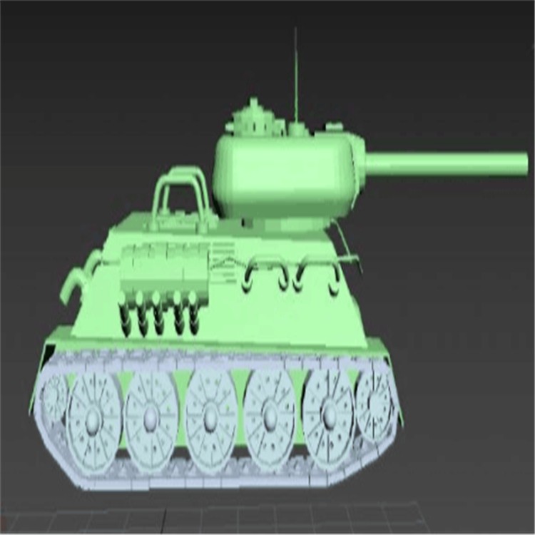 卢龙充气军用坦克模型